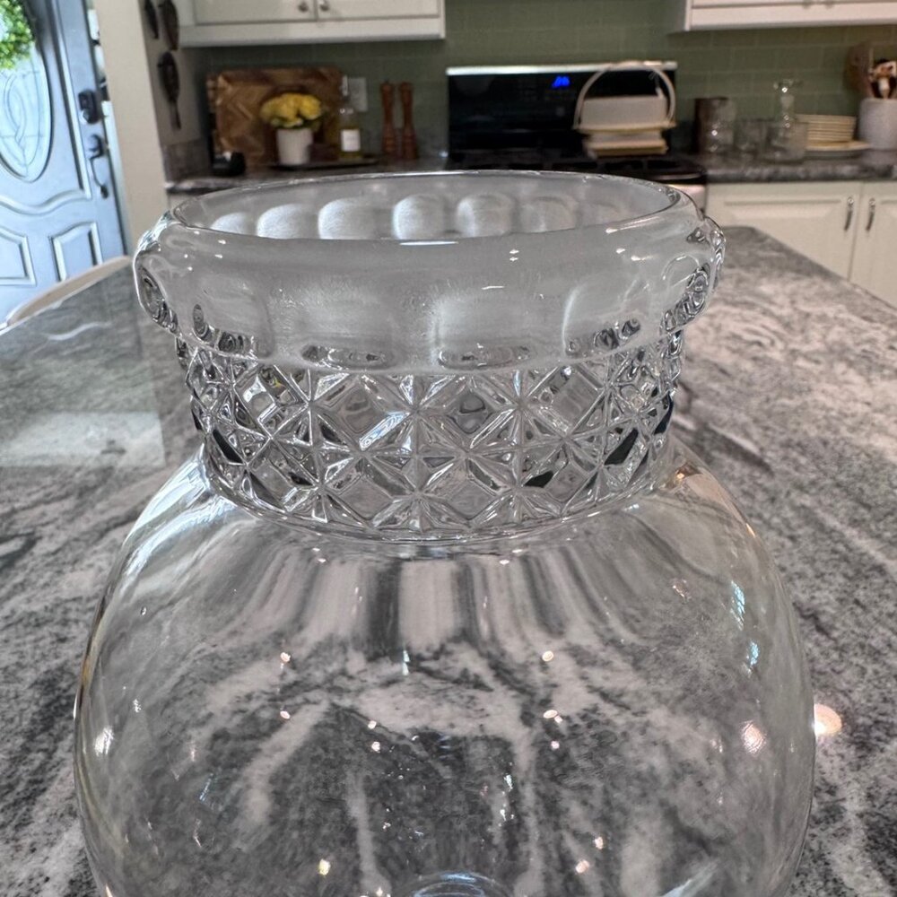 Vintage Tiffin Dakota Glass Drug Store Pharmacy Display/Fish Bowl? - Picture 8 of 11
